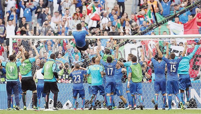 يورو 2016 .. رقم مرعب وقياسي لـ إيطاليا دفاعياً