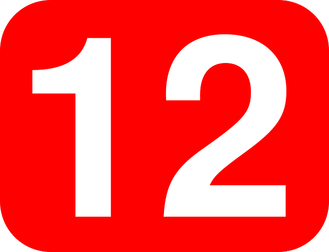 red-white-number-rounded-twelve-rectangle-12