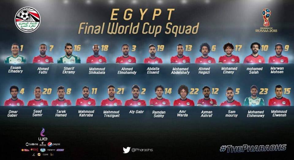 منتخب مصر اللاعبون