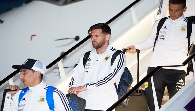 Argentina Team Arrives in Moscow - 2018 FIFA World Cup