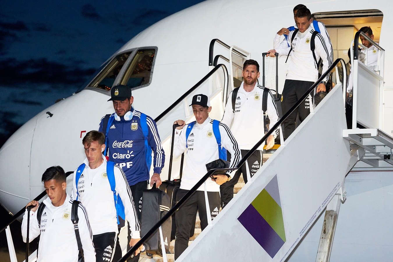 Argentina Team Arrives in Moscow - 2018 FIFA World Cup