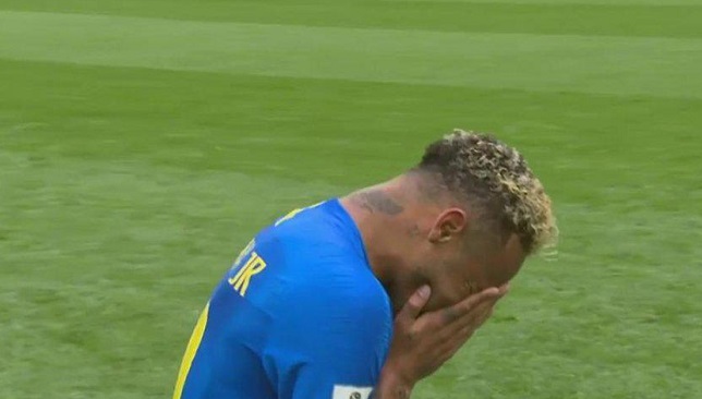 neymar cries