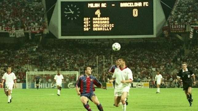 ميلان ضد برشلونة عام 1994
