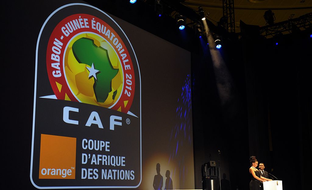 The logo of the Africa Cup of Nations 20