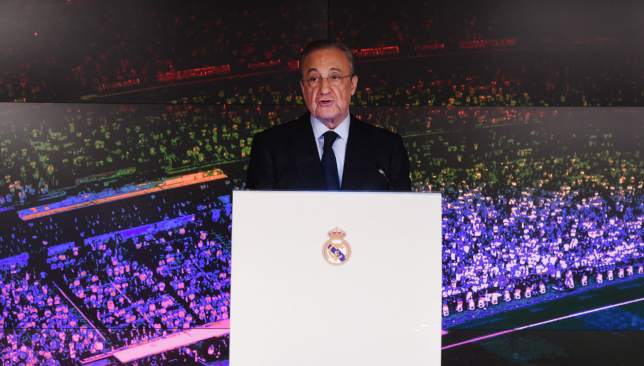 فلورنتينو بيريز رئيس ريال مدريد