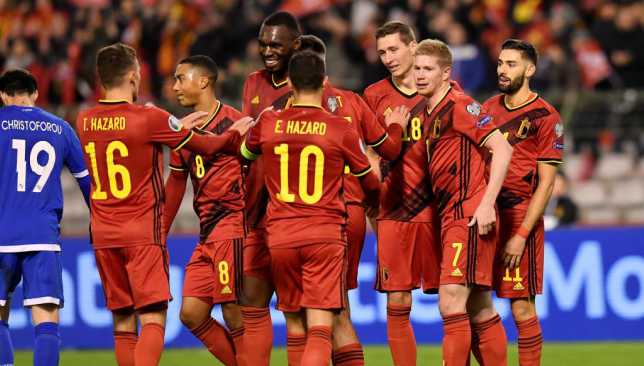 بلجيكا تُنهي تصفيات يورو 2020 وهي الأقوى هجوماً ودفاعاً - سبورت 360