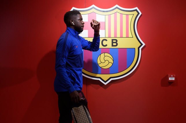صامويل أومتيتي لاعب برشلونة