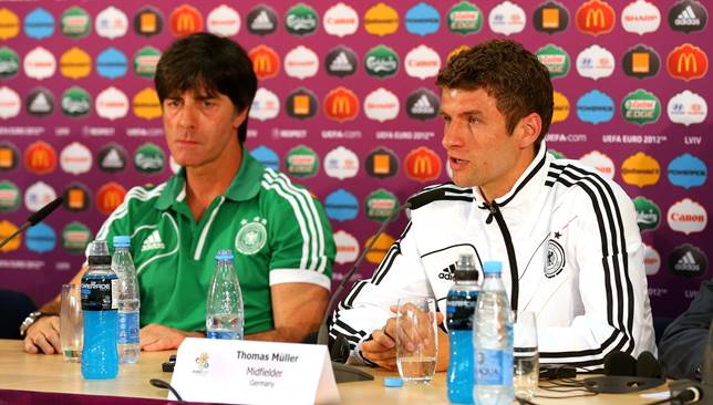 Germany Press Conference - Group B: UEFA EURO 2012