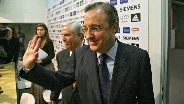 فلورنتينو بيريز يستقيل من رئاسة ريال مدريد عام 2006