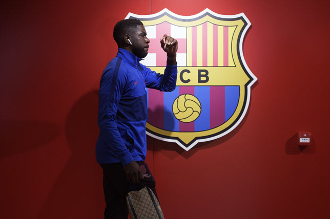 صامويل أومتيتي مدافع برشلونة