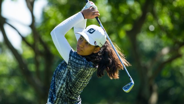 Diksha Dagar of India was born deaf but is now one of the world's top golfers (1)