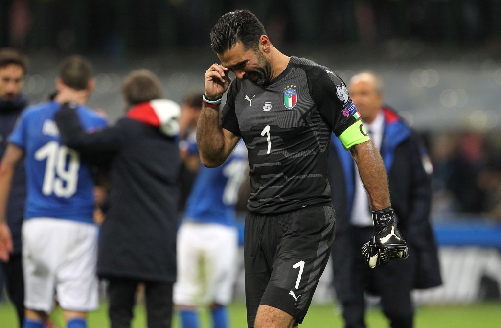 Italy v Sweden - FIFA 2018 World Cup Qualifier Play-Off: Second Leg