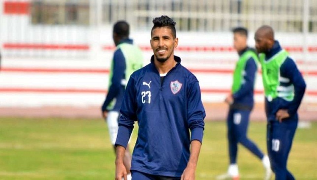 محمد أوناجم لاعب نادي الزمالك