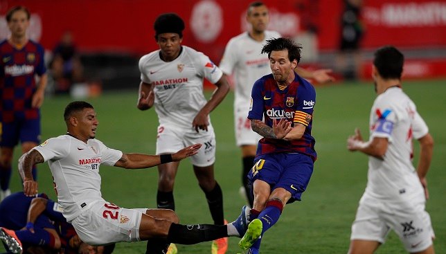 برشلونة × إشبيلية