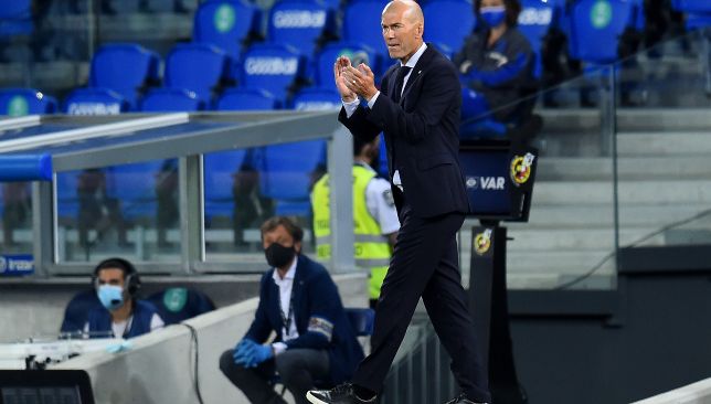 زين الدين زيدان مدرب ريال مدريد
