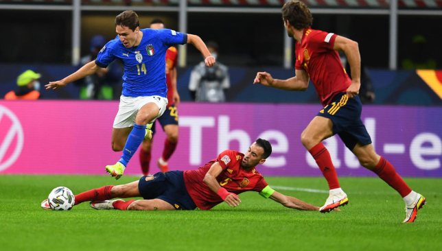 إسبانيا ضد إيطاليا – دوري الأمم الأوروبية 