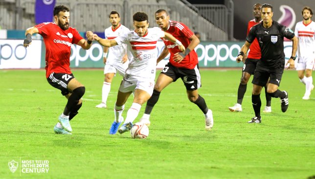 مباراة الزمالك وطلائع الجيش في الدوري المصري