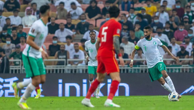 ملخص مباراة المنتخب السعودي والصين في التصفيات المؤهلة لكأس العالم 2022 