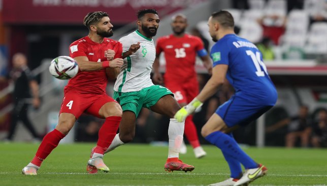 كاس العرب فلسطين السعودية موعد مباراة