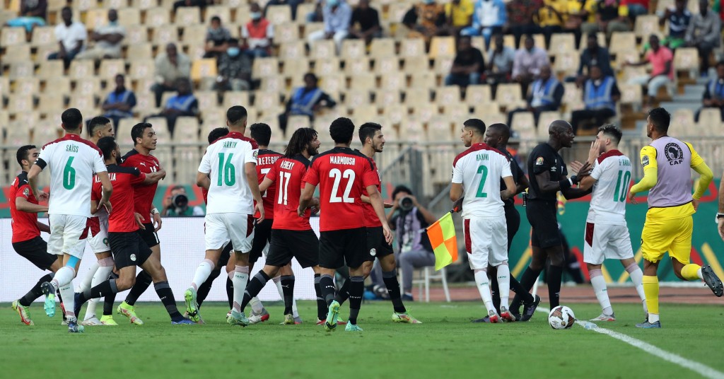 مباراة مصر والمغرب- أمم أفريقيا