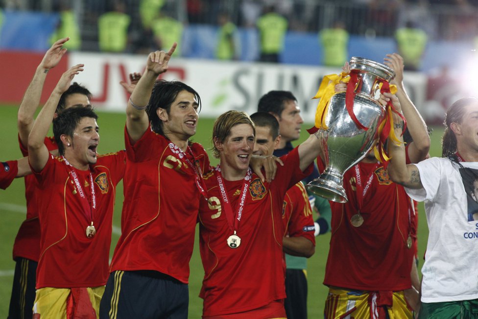 صور .. الذكريات تروي فوز إسبانيا بلقب يورو 2008 - سبورت 360